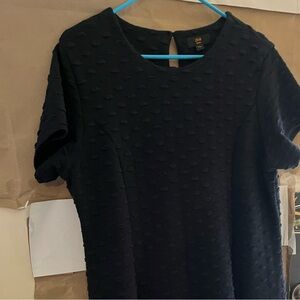 Zink London navy blue dress xxl